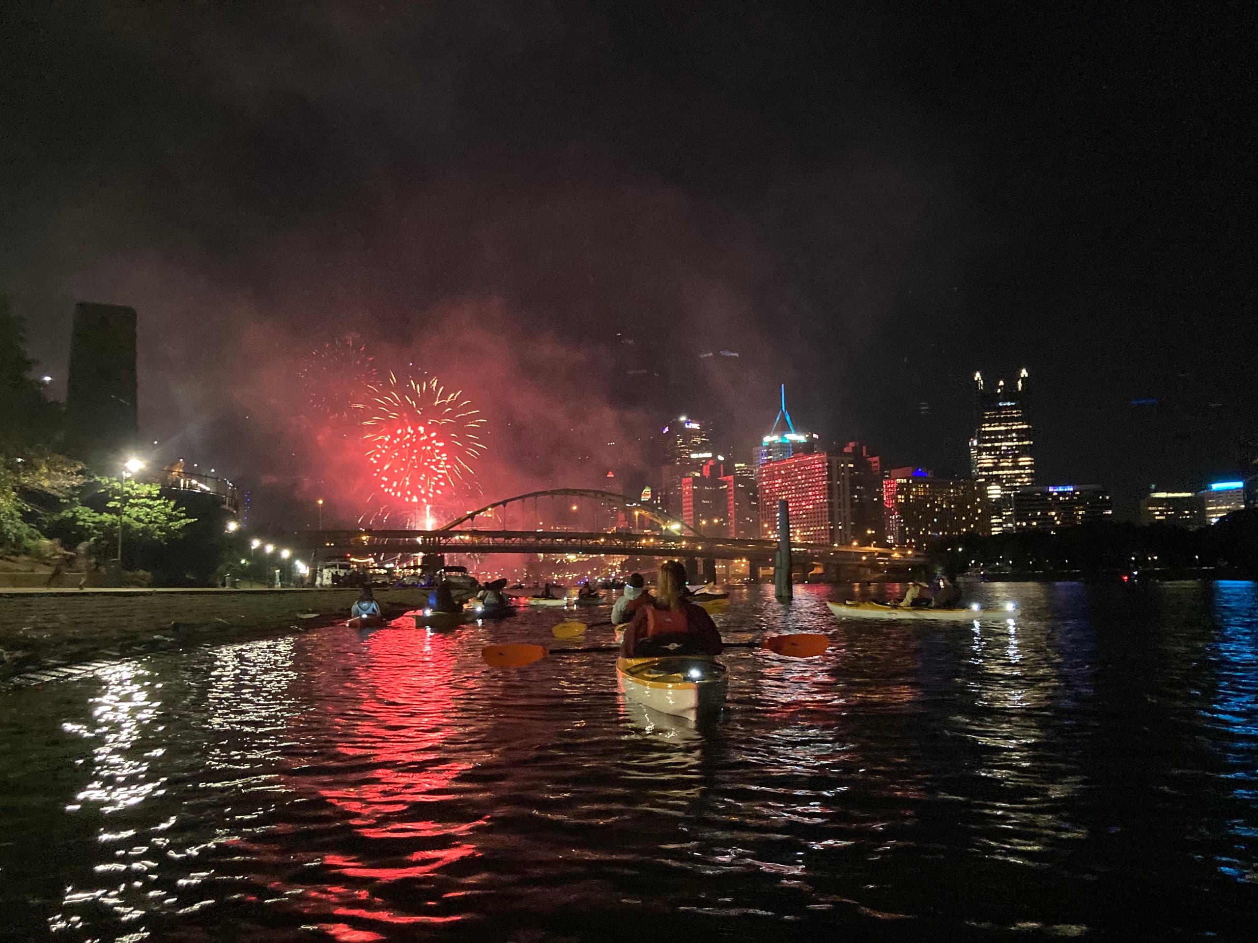Water Activities: Pirates Fireworks Paddle by Venture Outdoors