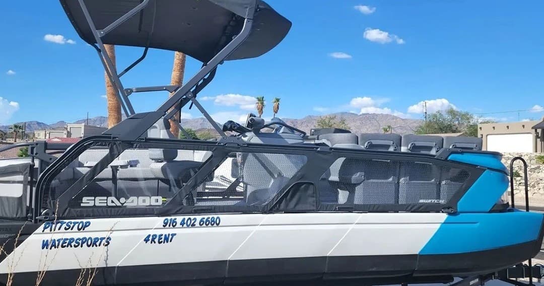 Colorado River Pontoon Cruises with Pittstop Watersports