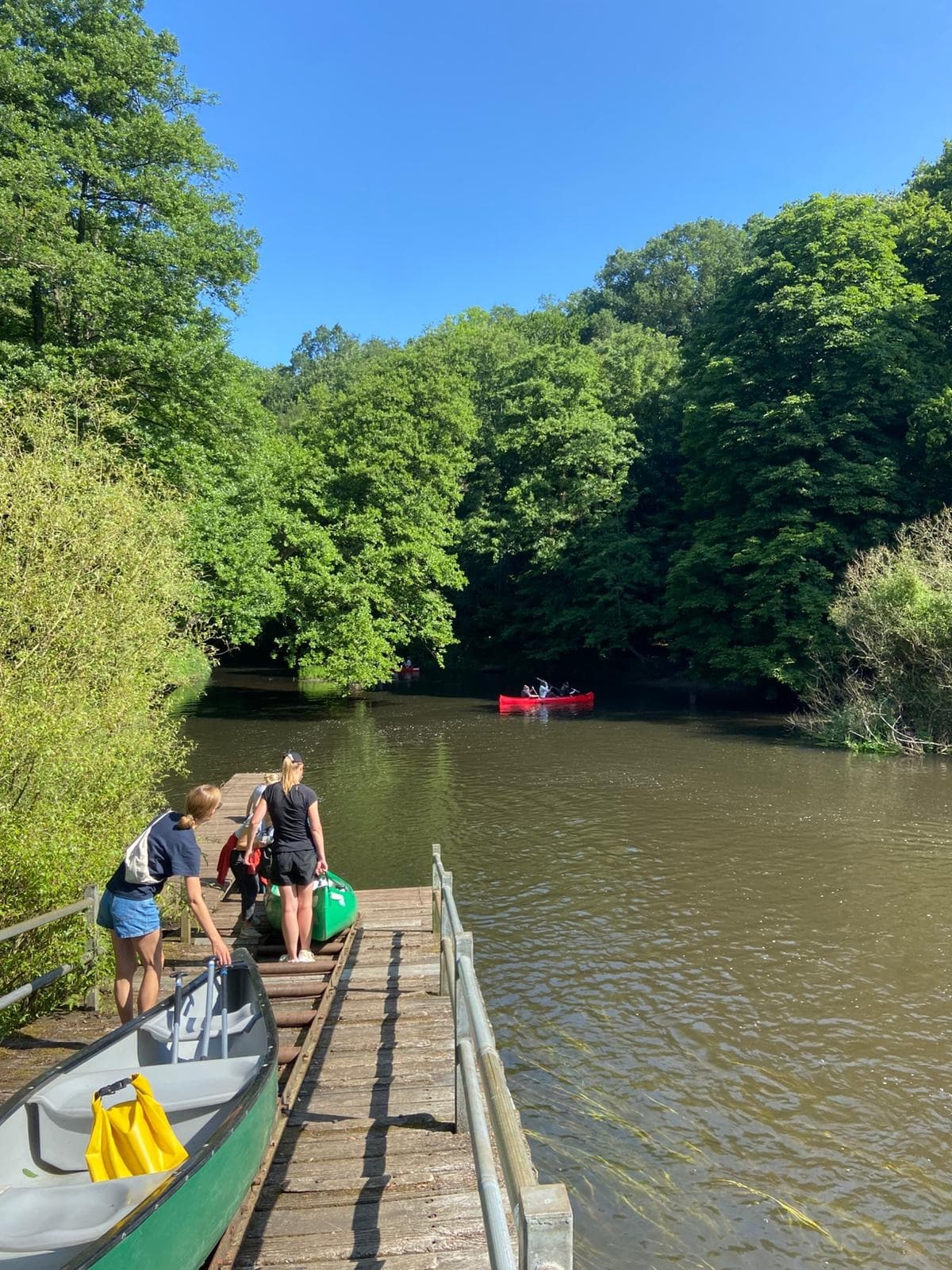 Paddle & Burger on the Oberalster: Canoe to Mellingburger Schleuse