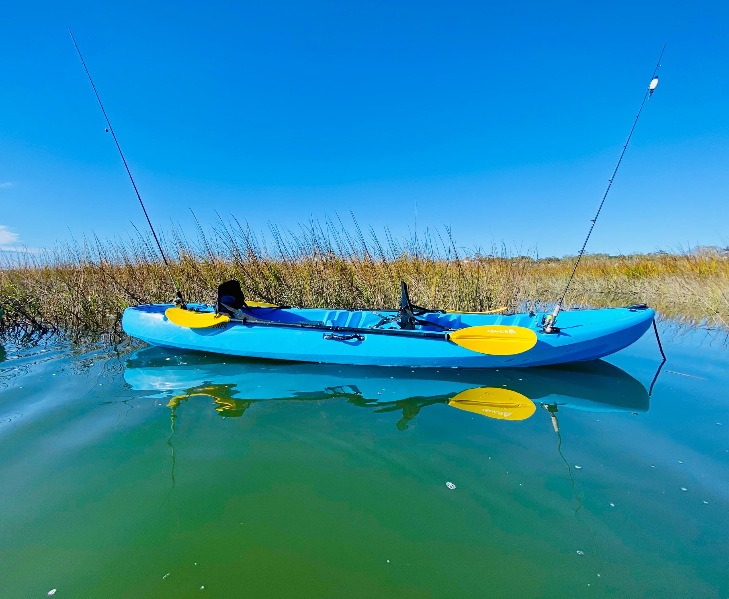Paddle, Cast, Repeat: Tandem Kayak Fishing Around St. Simons Island with Barry's Beach Service photo 1