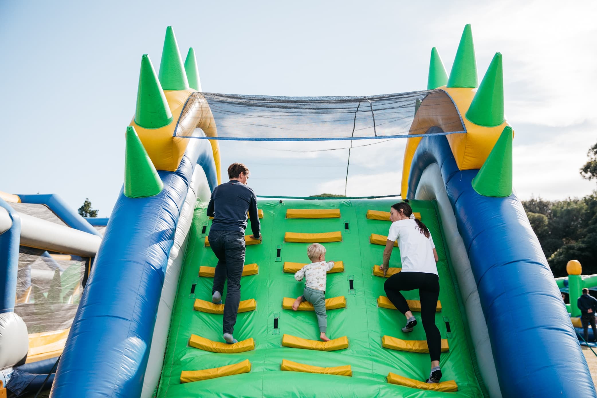 Tuff Nutterz Sunshine Coast: Giant Inflatable Obstacle Course at Westport Park