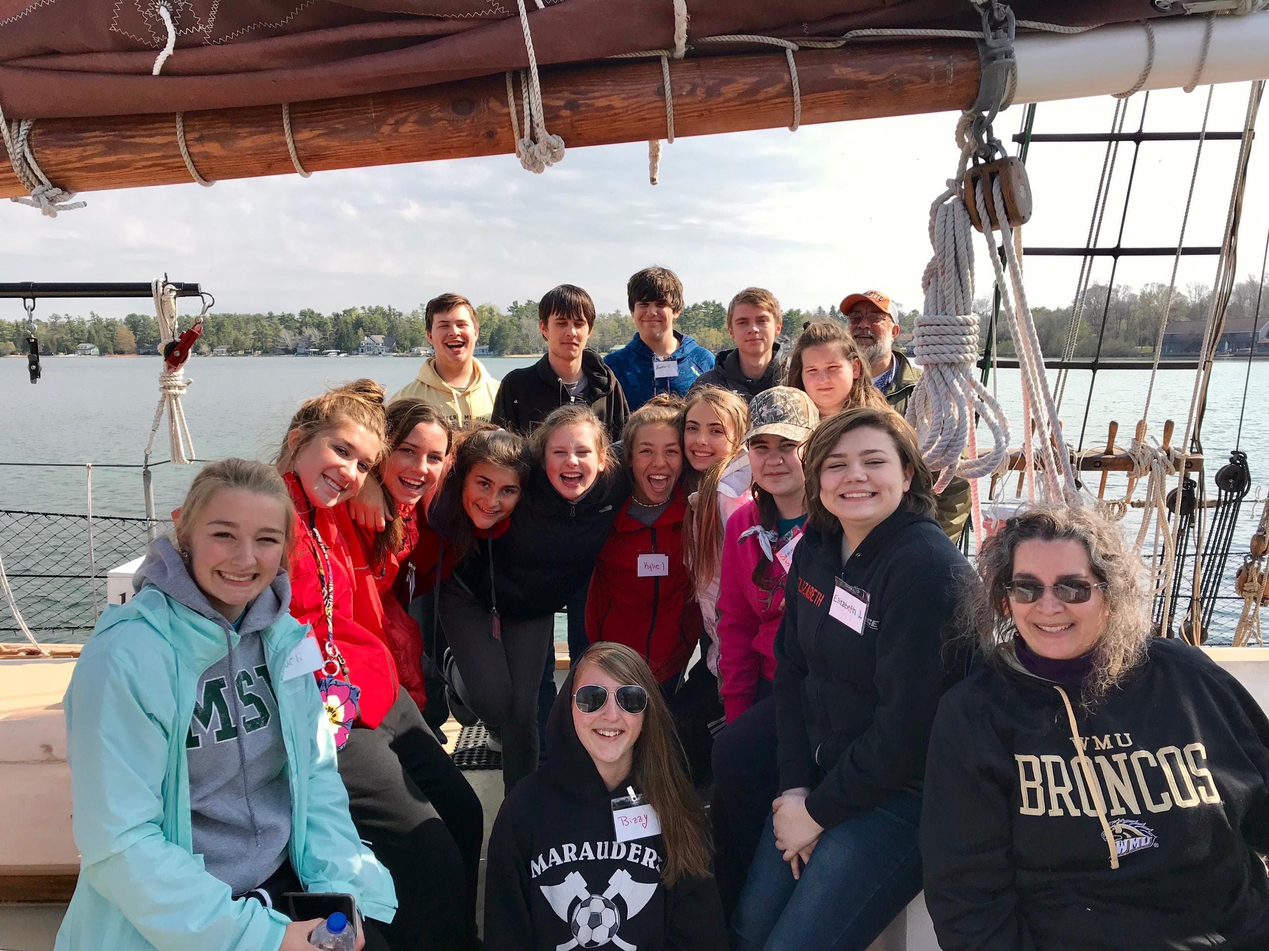 Sailing Schoolship Adventure in Suttons Bay, Michigan