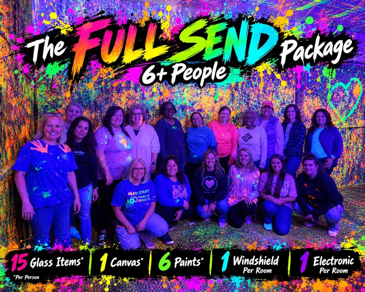 The Full Send: Smash Room and Neon Paint Arena in Resaca, Georgia