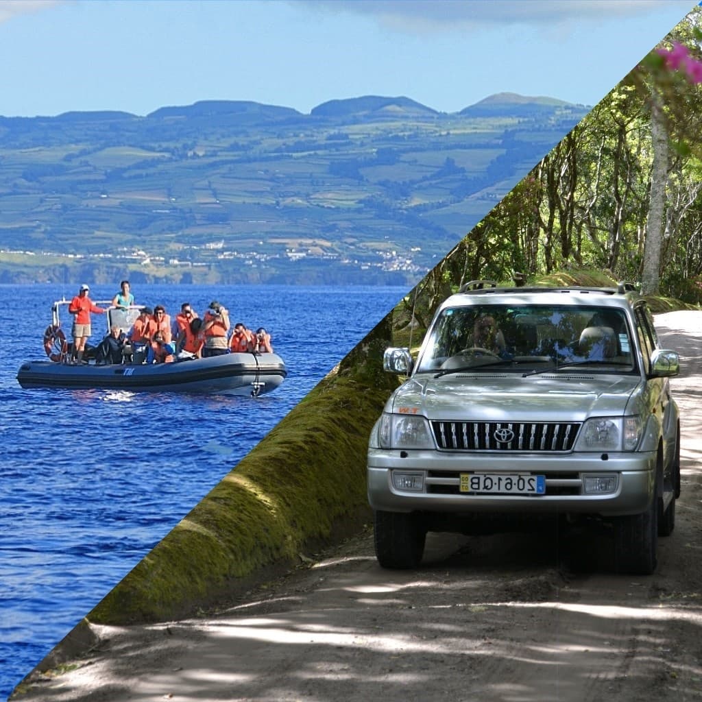 Water Activities & Jeep Tour in the Azores with Sete Cidades