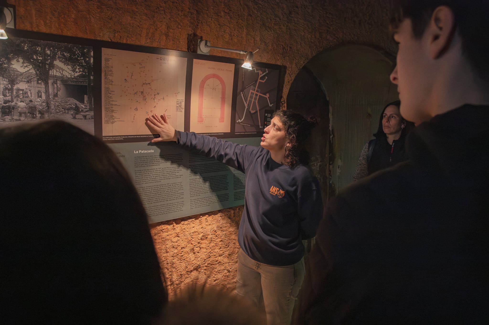 Underground Reus: Private Tour of the Patacada Air-Raid Shelter photo 3