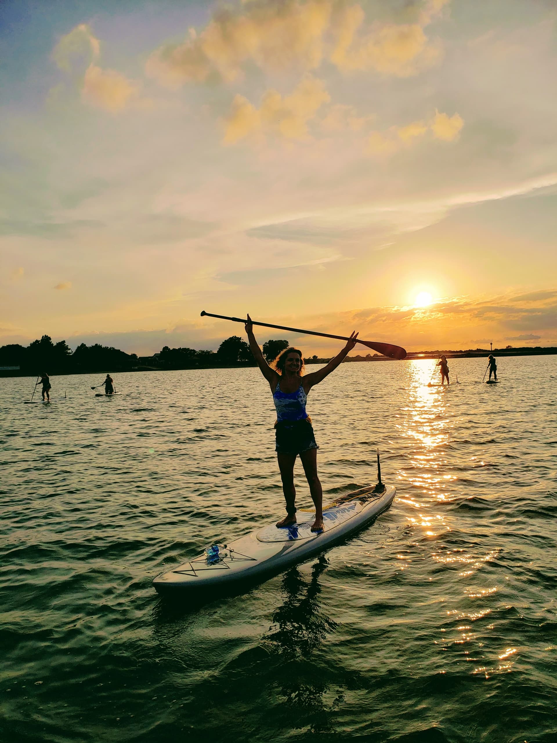 Water Activities with DFW Surf - Frisco: Sunset Paddling & Beers