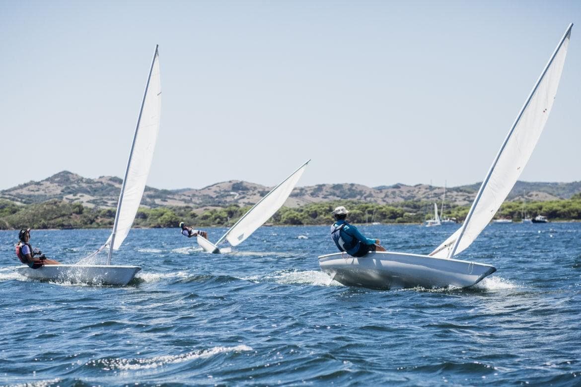 Water Activities with Wind Fornells: Laser Sailing Adventure