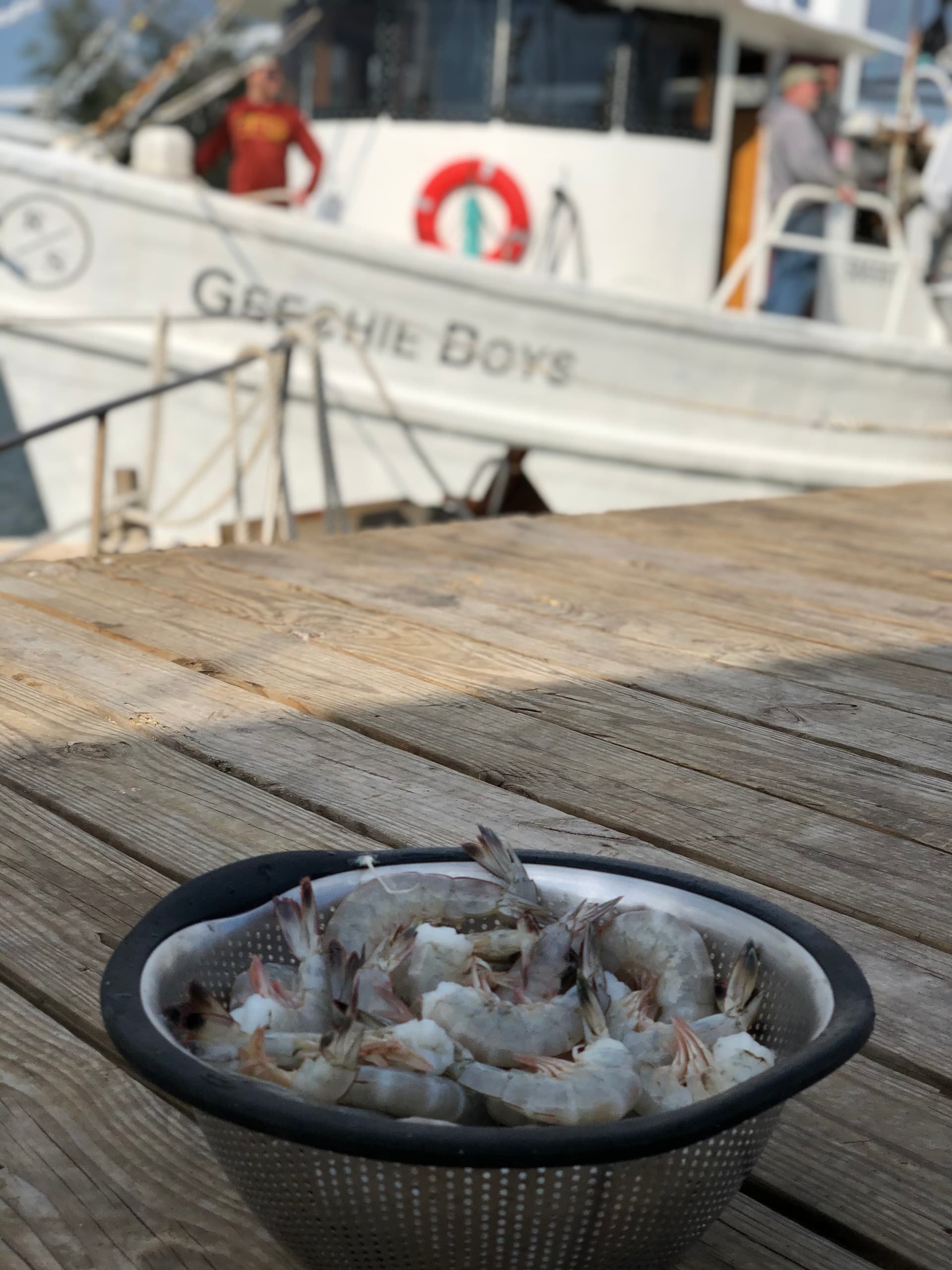 Shem Creek Shrimp Historic Walking Tour in Mount Pleasant