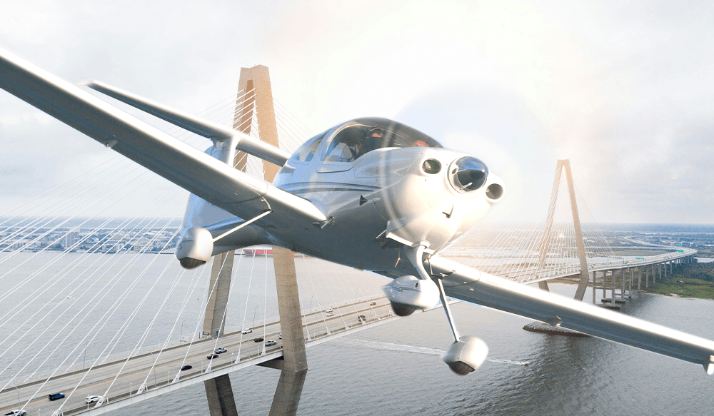 Aerial Water-Activities: Charleston Harbor Tour with Charleston Air Tours