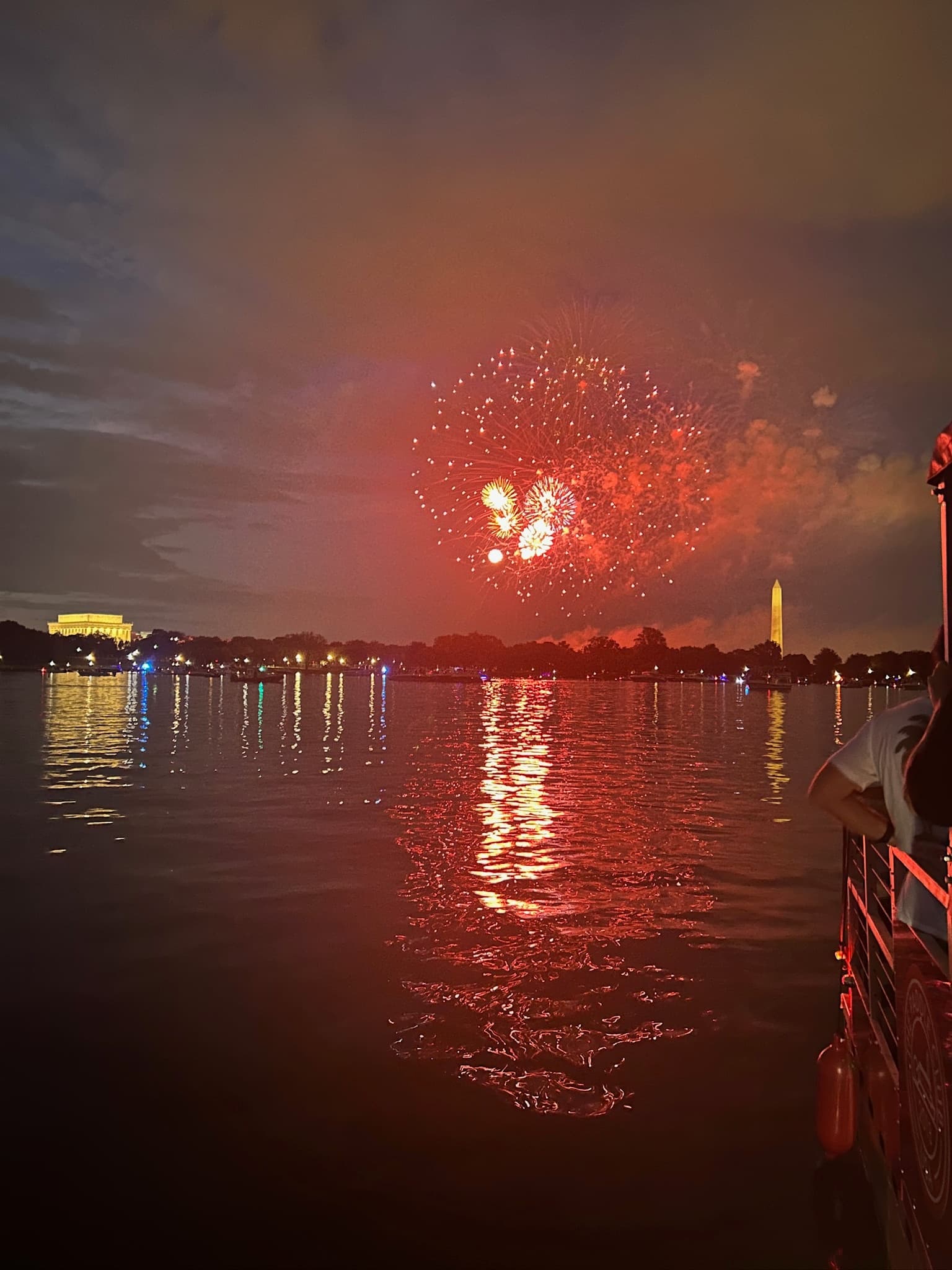 Private Georgetown July 4th Fireworks Cruise — Front-Row Potomac Views photo 2
