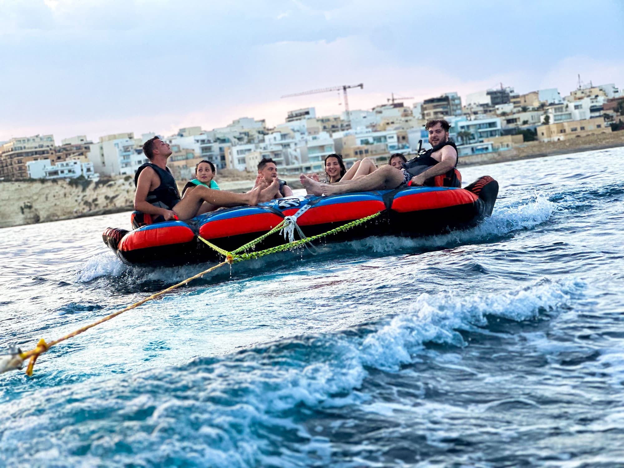 Thrilling Crazy Sofa Ride in Malta with Sensi Watersports