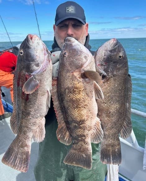 Point Pleasant Beach Blackfish Charter — 3/4-Day Tautog Trip on Wrecks