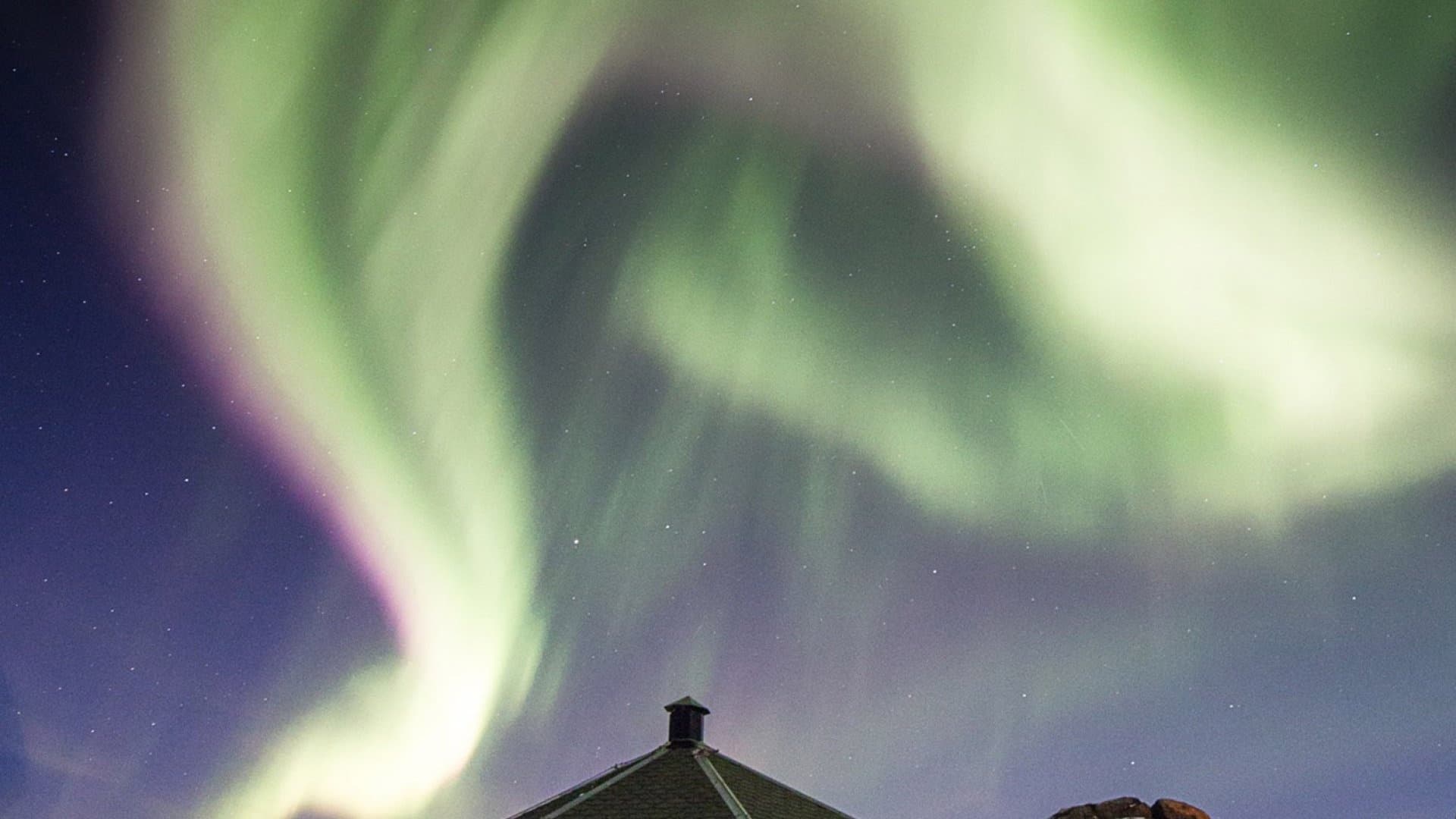 Northern Lights Viewing at Hamn i Senja Lighthouse