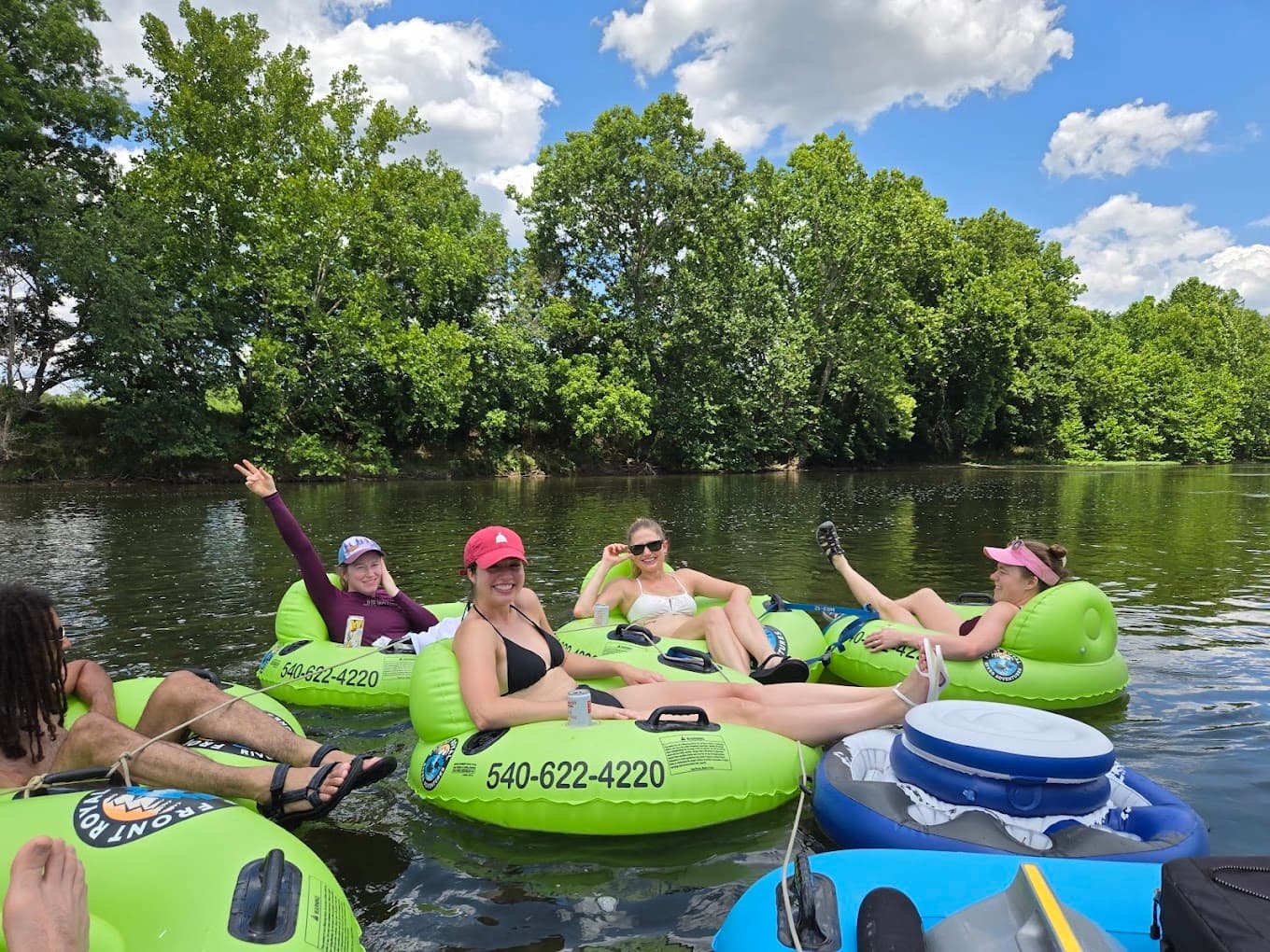 Water Activities with Front Royal River Adventures on Shenandoah River
