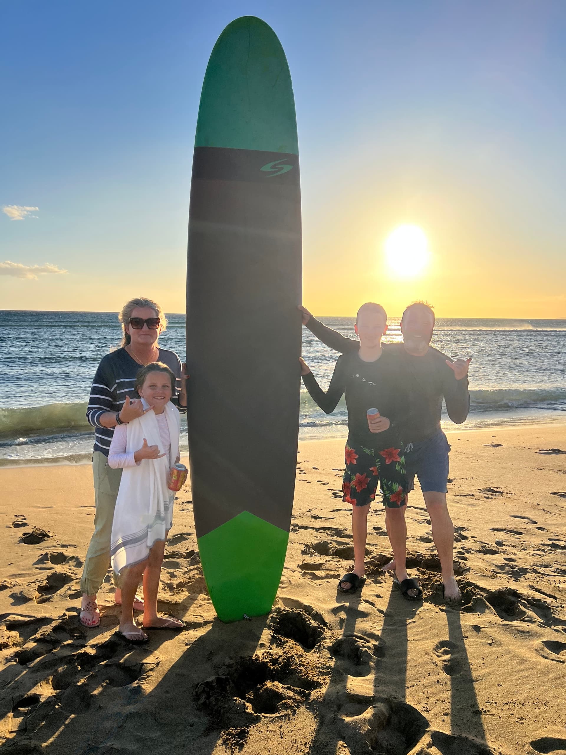Ride the Waves: Group Surf Lessons in Lahaina for Families