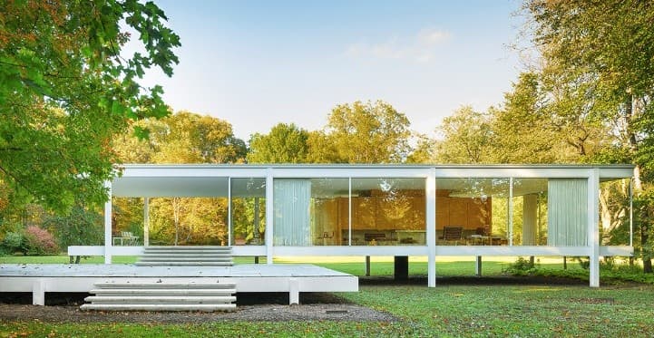 Autumn at the Edith Farnsworth House: Fall Garden Party in Plano, IL photo 1