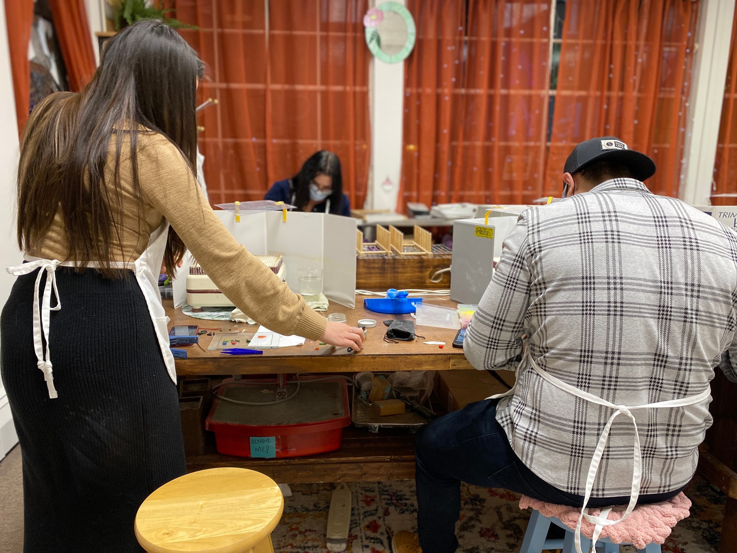 Private Glass-Making Events in Needham: Book a 3-Hour Fused Glass Party photo 3