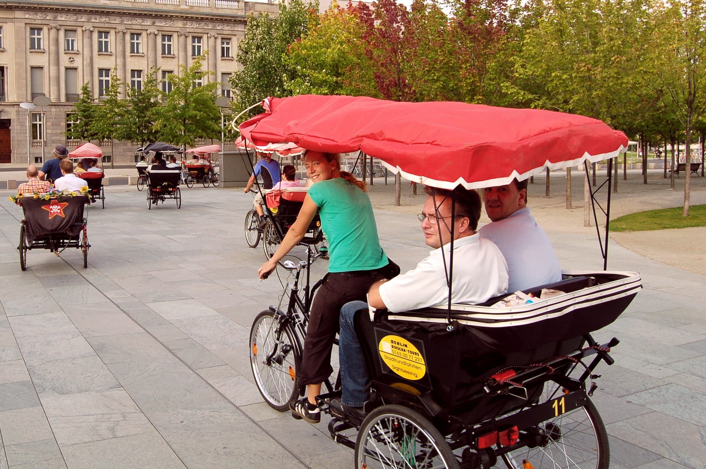 Classic Rikscha Rentals on Genthiner Str. 41 — Pedal Through Central Berlin
