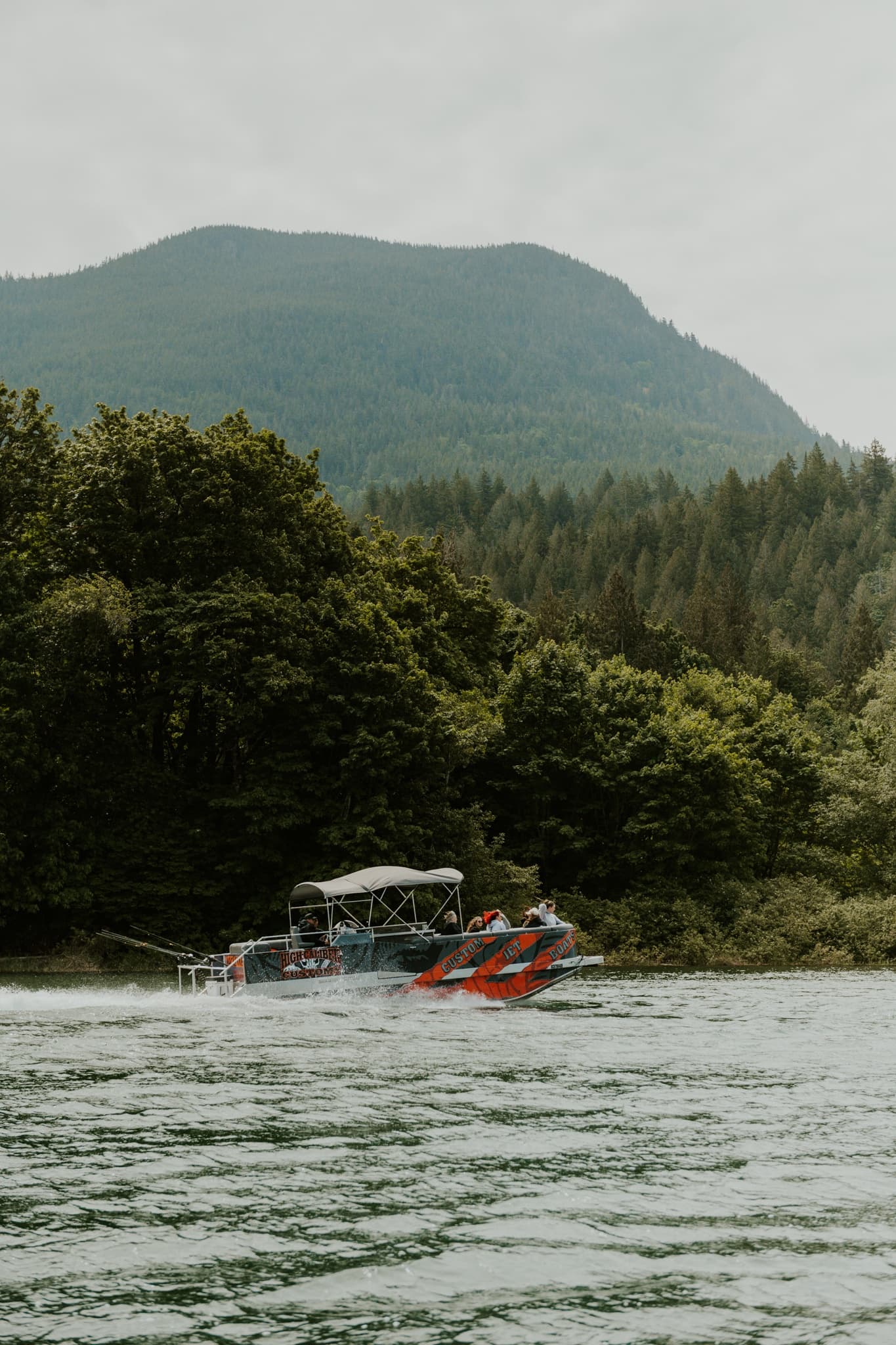 Holiday Pontoon Cruise on Harrison Lake: Mackennedi Luxury Charters with Fireside S'mores