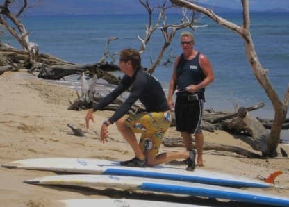 Lahaina Semi-Private SUP Lesson — Learn Paddleboarding Off West Maui