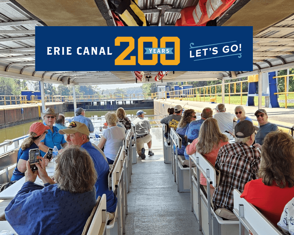 Water Activities: Lyons to Clyde on Erie Canal with Finger Lakes Water Adventures