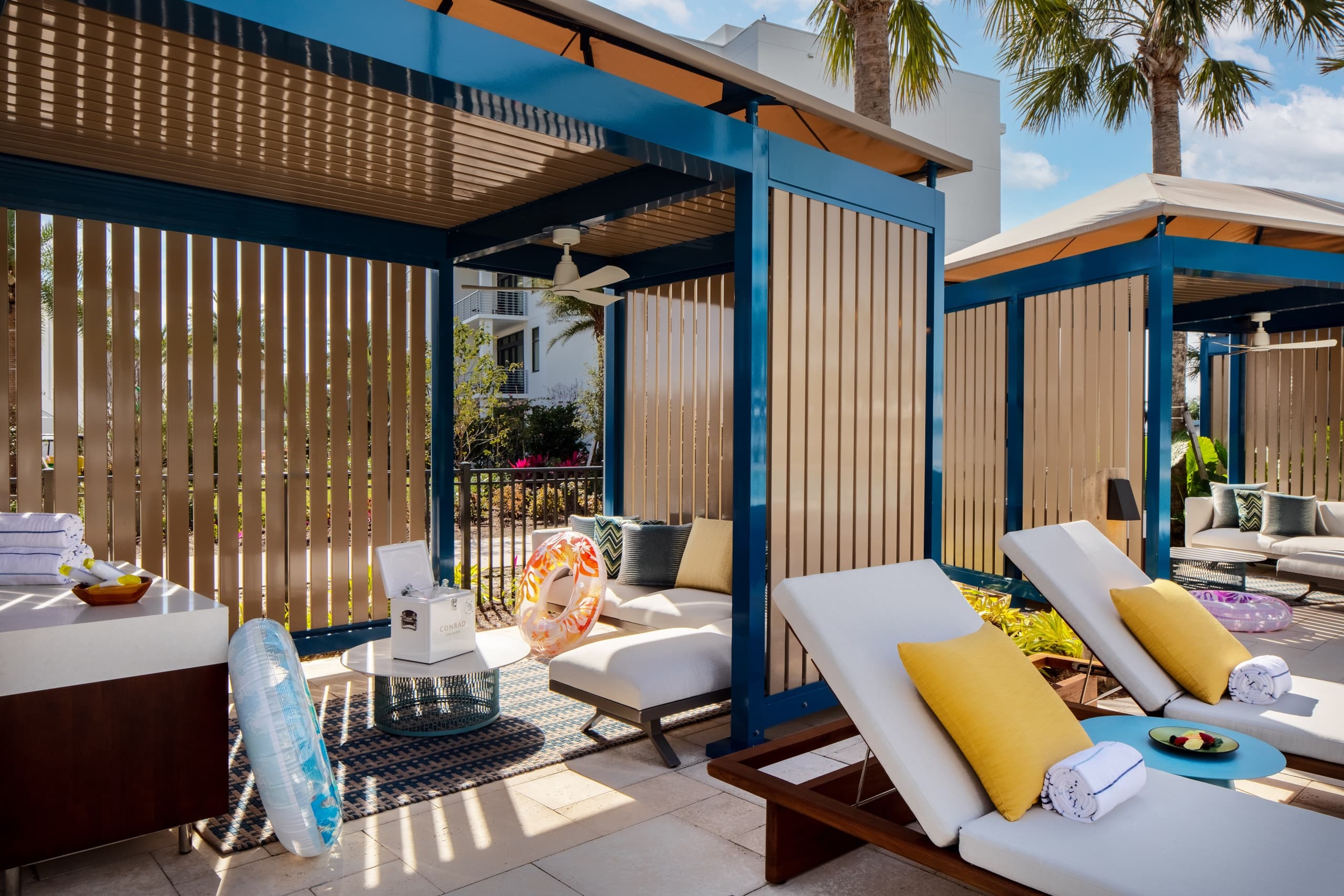 Land Adventures at Conrad Orlando’s Poolside Oasis