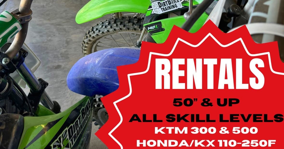 Land-Adventures with AZ Dirt Bike Training in Arizona