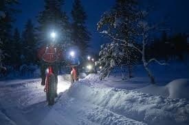 Peurakaltio Overnight Fatbike Experience: Arctic Night Ride & Camp in Sirkka, Lappi photo 1