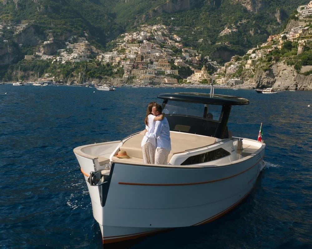 Water Activities & Honeymoon Trip by boat on Amalfi Coast