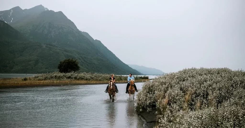 Horseback Riding & Wilderness at Alaska Horse Adventures