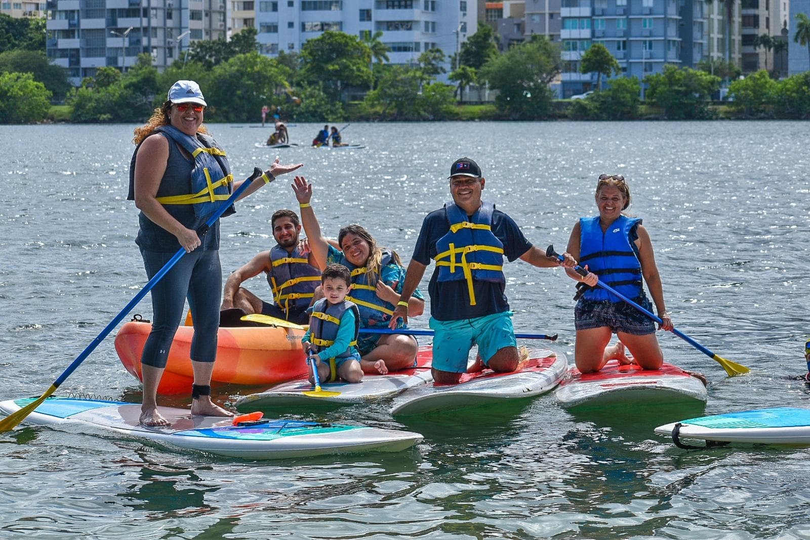 Guided Kayak & Paddleboard Tour at Condado Lagoon, San Juan