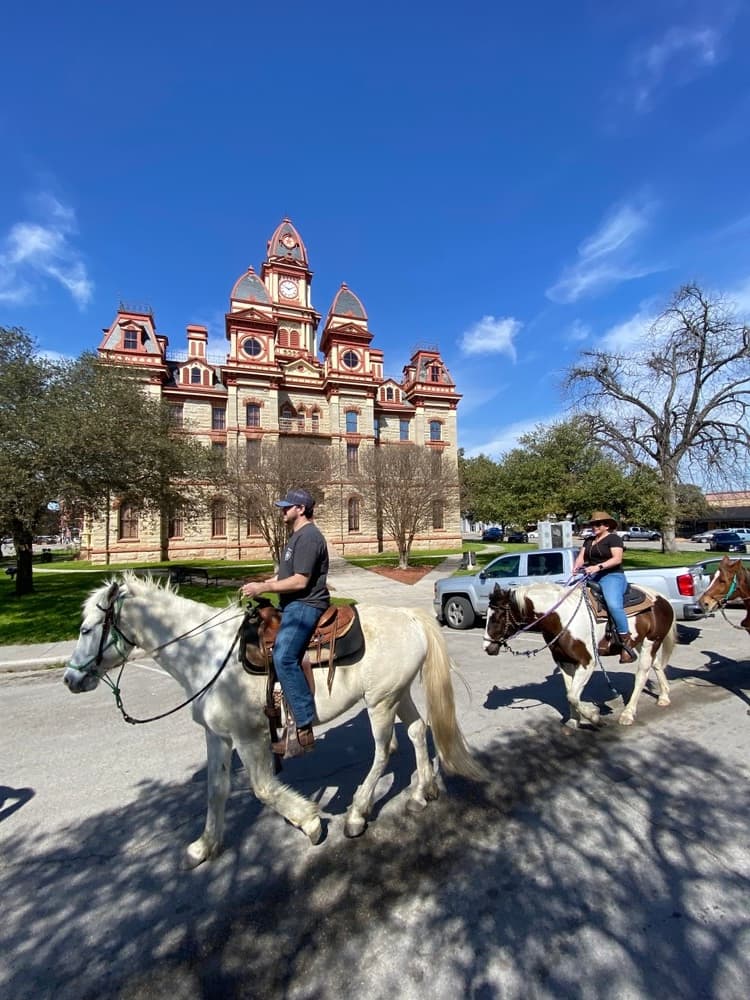 Texas BBQ Horseback Ride with Maverick Horseback Riding
