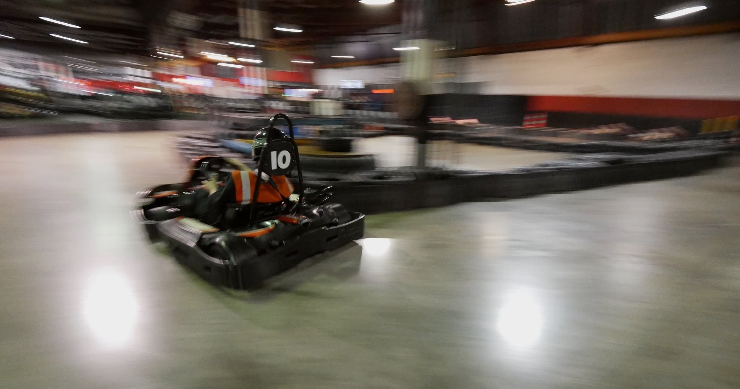 Indoor Raceway team