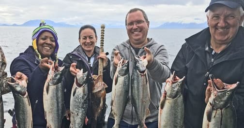 Alaska King Charter's Salmon Fishing in Ketchikan