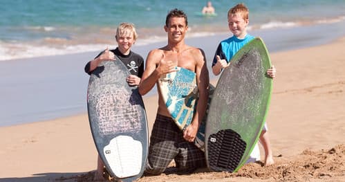 Maui Skimboarding Lessons with Skim Hawaii