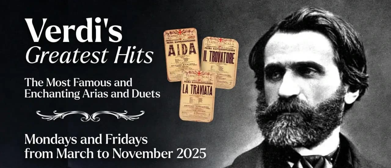 Experience Verdi’s Greatest Hits: An Intimate Opera Evening in Rome