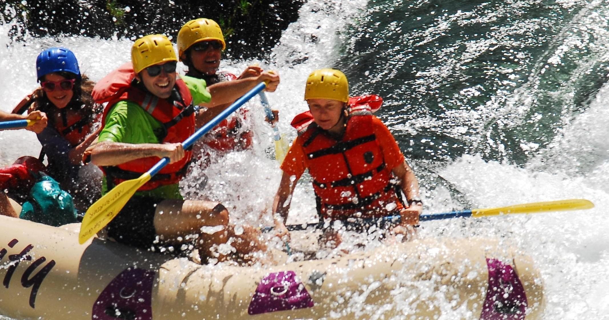 Whitewater Rafting Trips at Pigeon Point, California