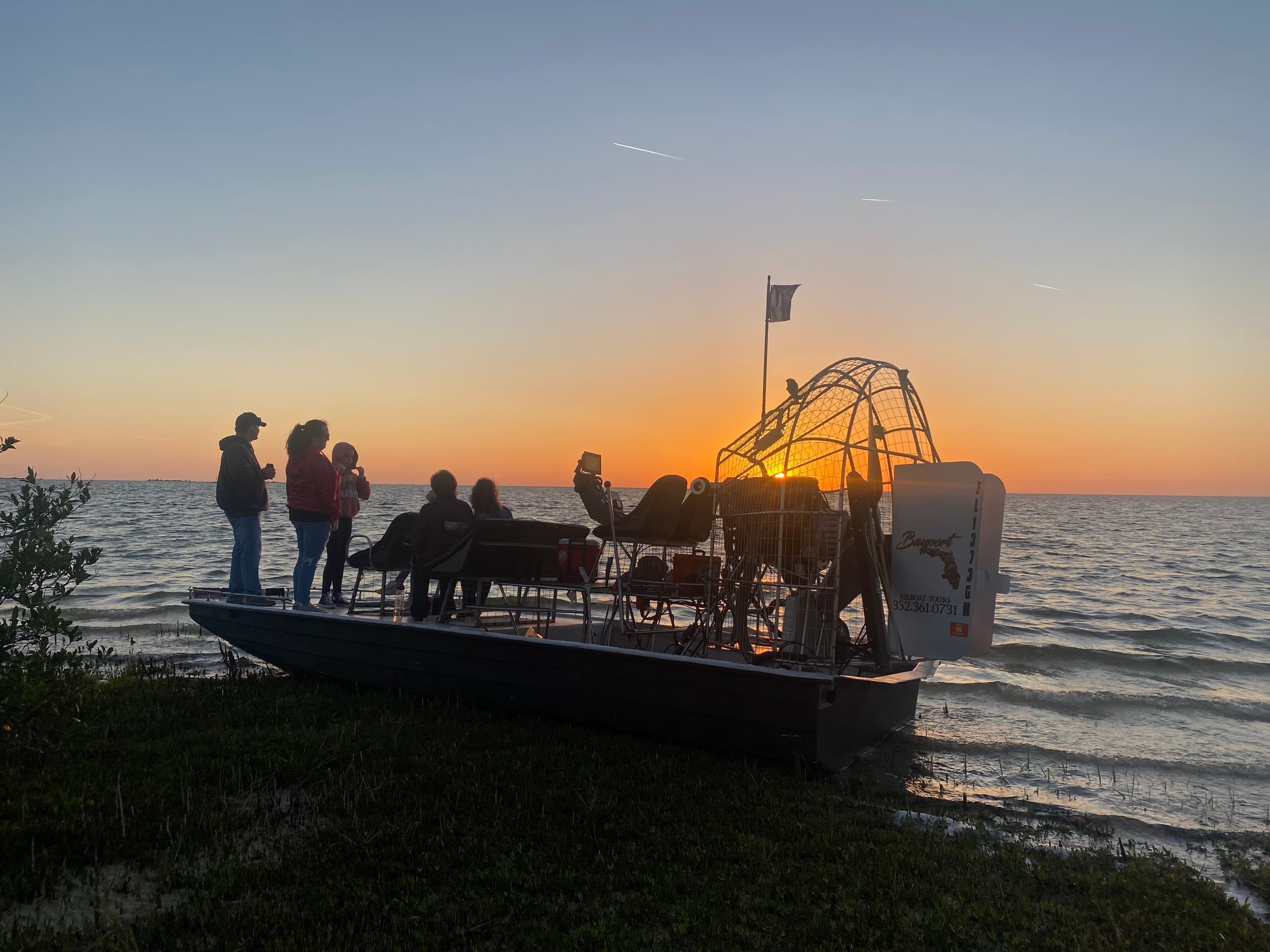 Bayport Airboat Tours team