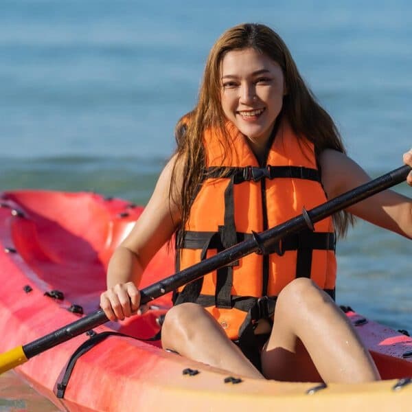 Paddle Ria Formosa: Guided Kayak Tour from Faro to Flamingo-Filled Lagoons