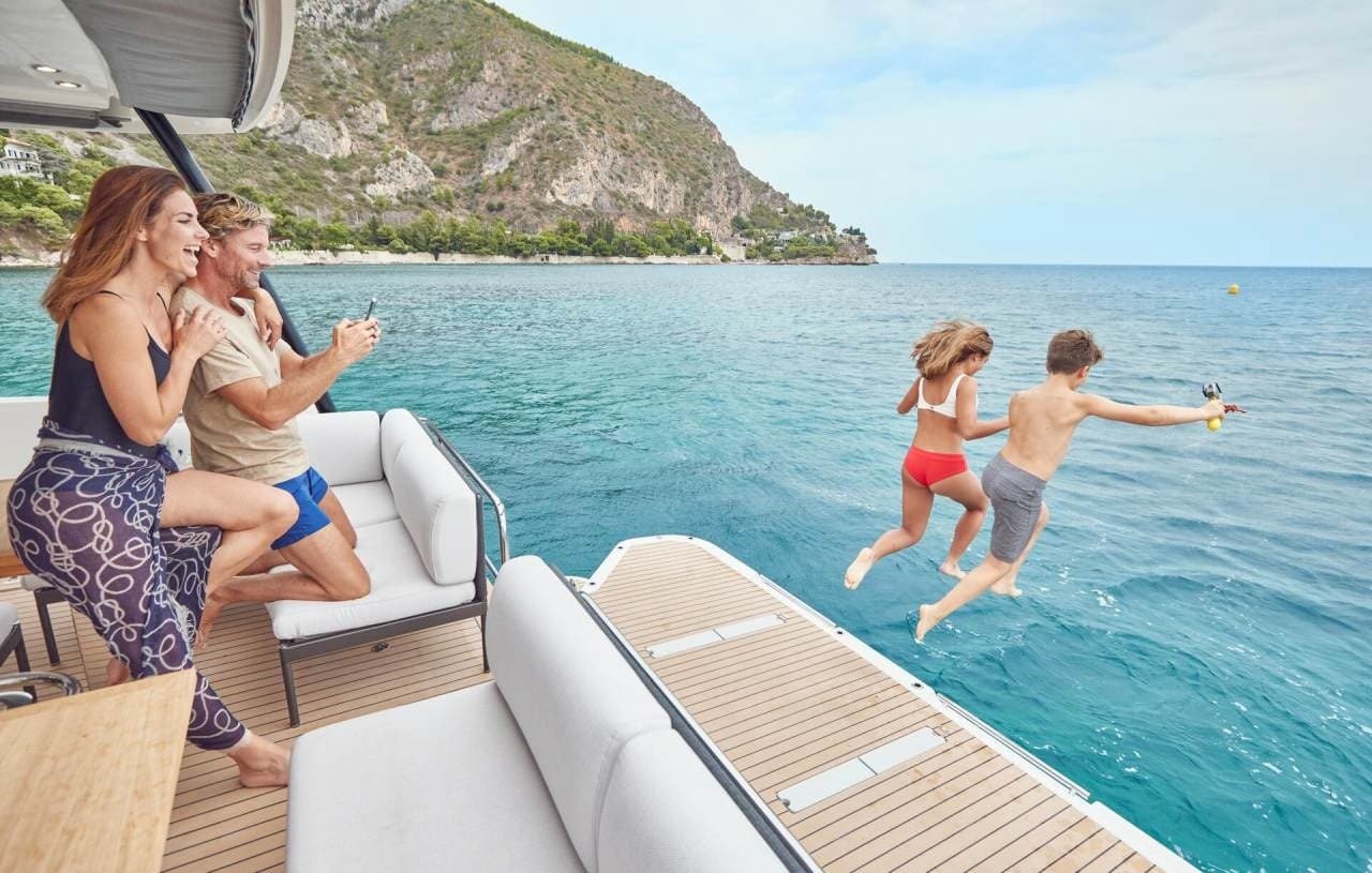 Sarasota Prestige M48 Charter 'I'm Lovin' It' — Sunset Cruises & Sandbar Trips photo 4