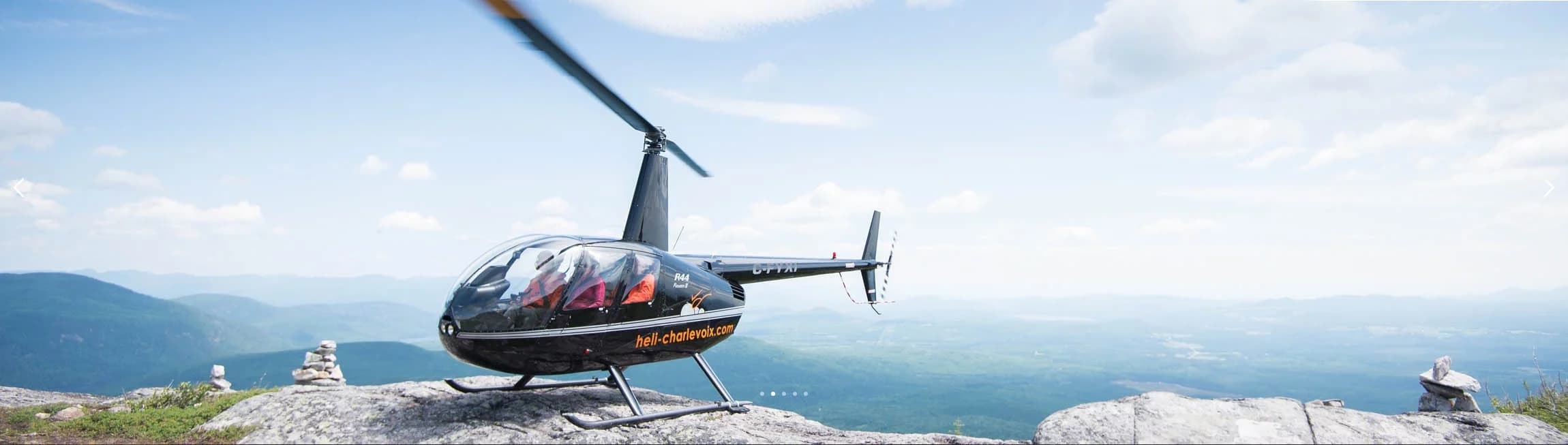 Scenic Flight & Gourmet Picnic with Héli-Charlevoix in Baie-St-Paul