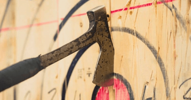 Axe Throwing Adventure at Jumping Jackalope in Spokane