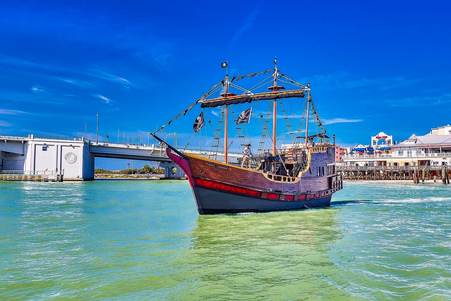 The Pirate Ship: Royal Conquest Sailing in Madeira Beach