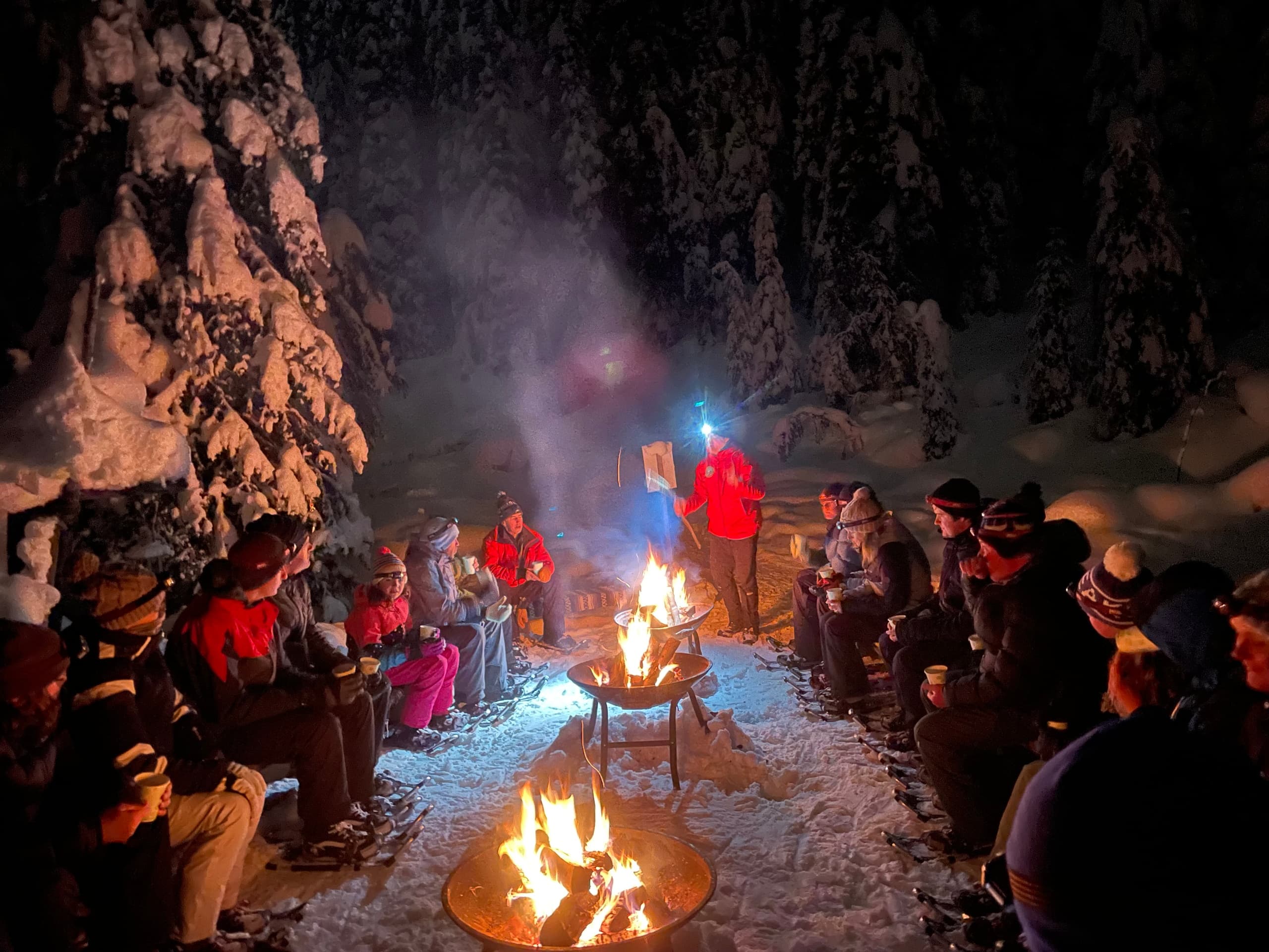 Winter Sports & Nighttime Fun at Sun Peaks Adventures