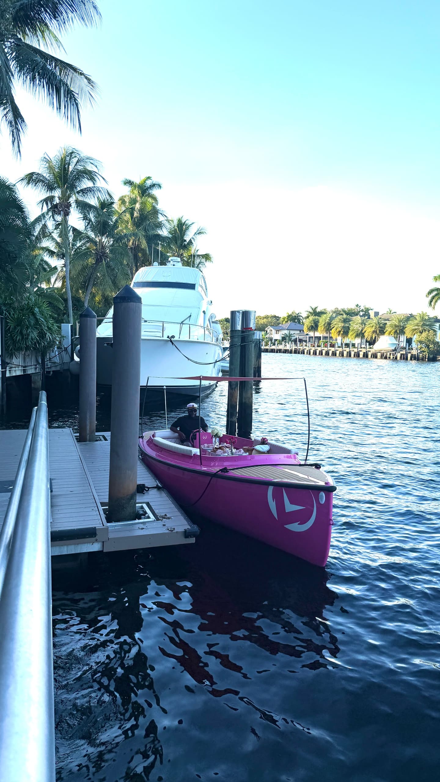 Sunset Picnic Cruise on Fort Lauderdale's New River - Intimate Electric Boat Tour