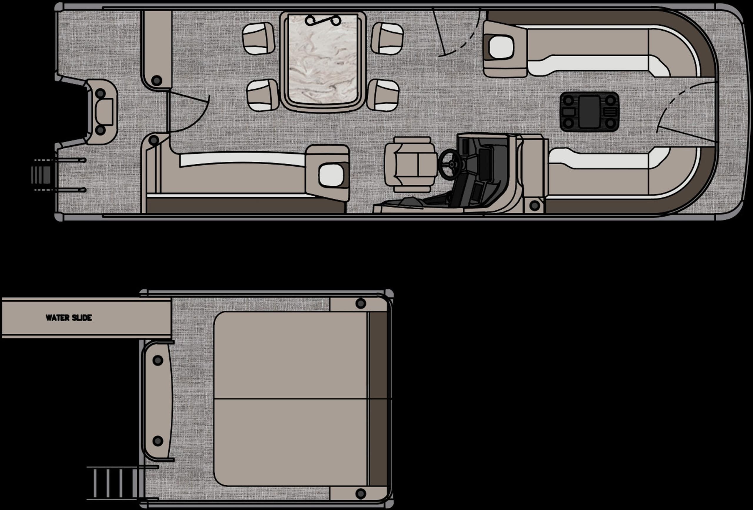 Island Breeze Tritoon at Carter Lake: Double-Deck Pontoon with Waterslide & BBQ photo 2