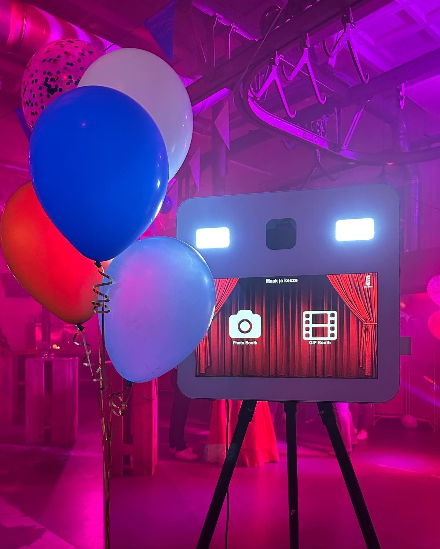 Event Photo Booth Experience with Modern Booth