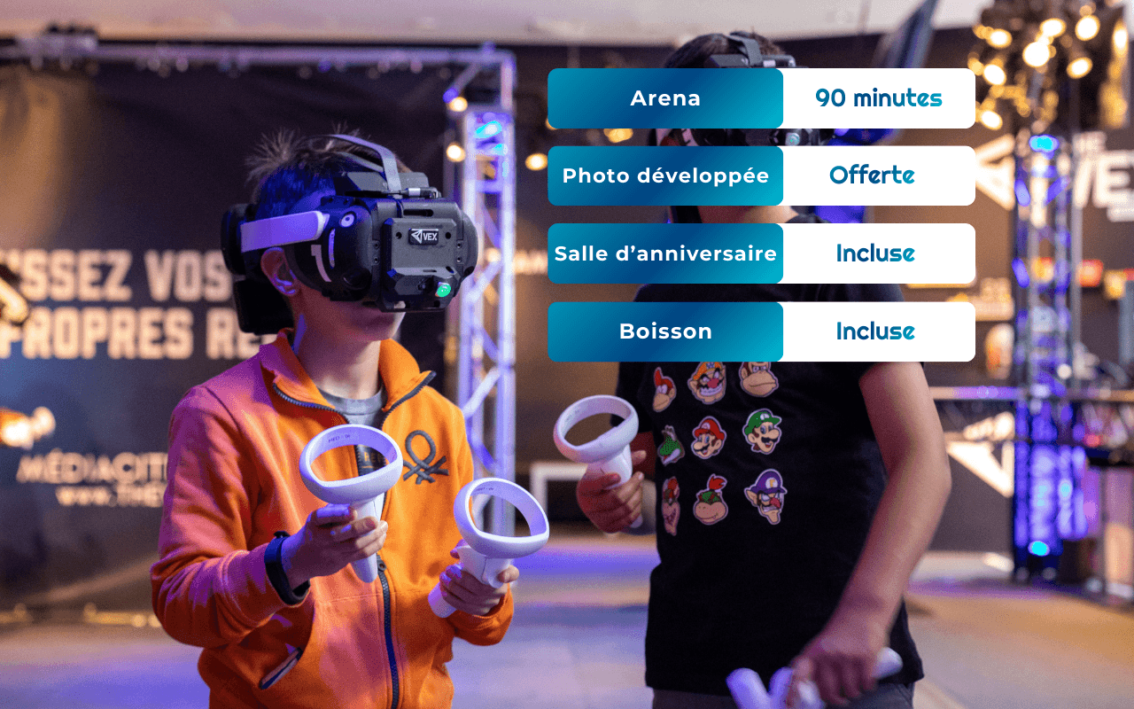 Birthday VR Battles in Liège: Anniversaire All Inclusive at The VEX