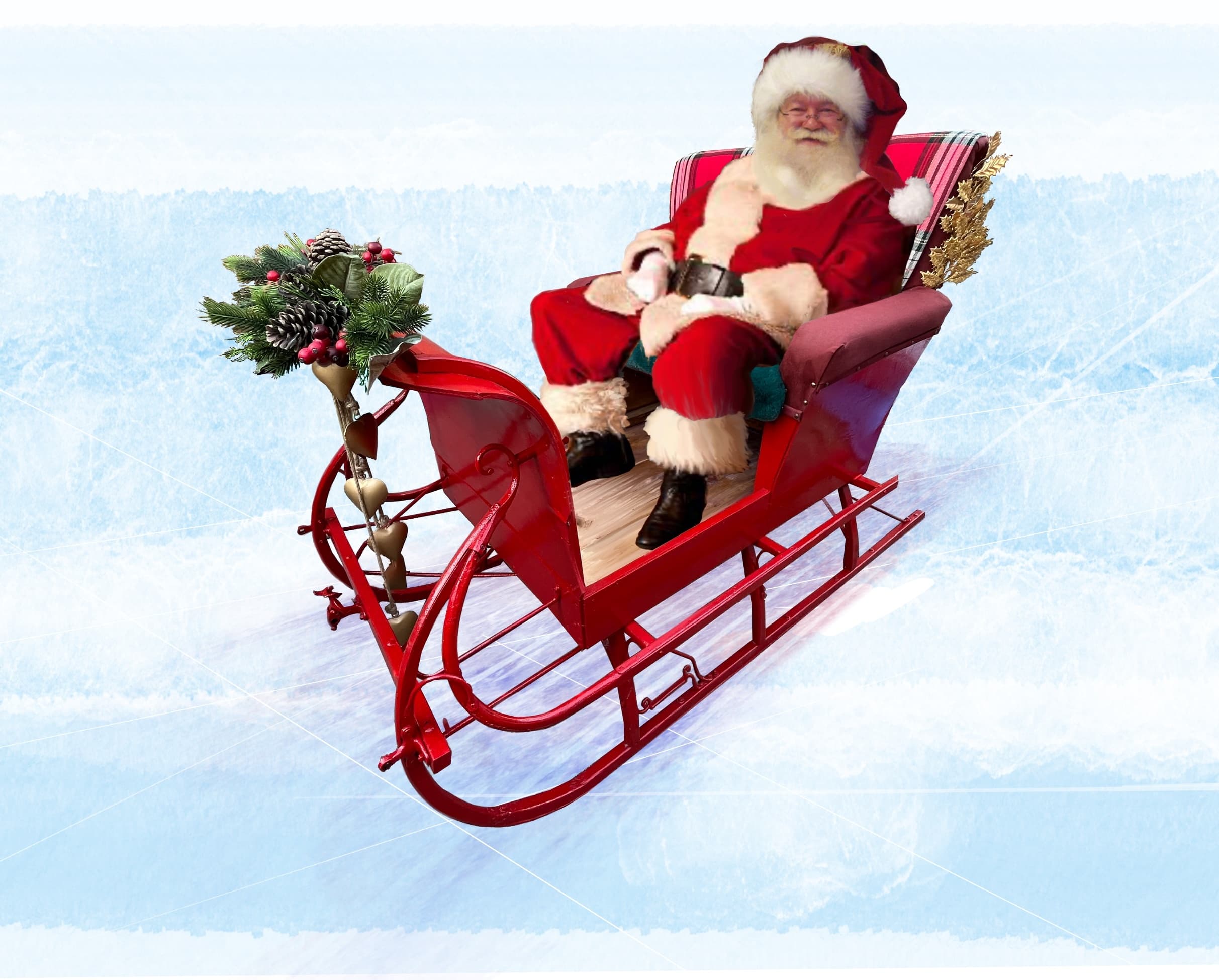 Santa Sleigh Rental in Toronto — Festive Photo-Op & Event Prop Hire photo 1