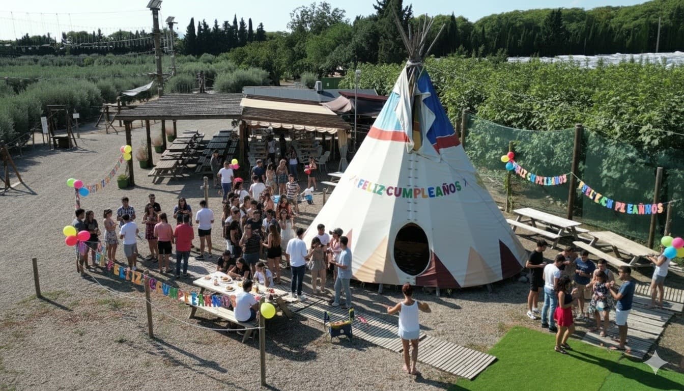 Alquiler Indian Tipi Zone: Tipi Rental in Olive Grove Near Cambrils photo 3
